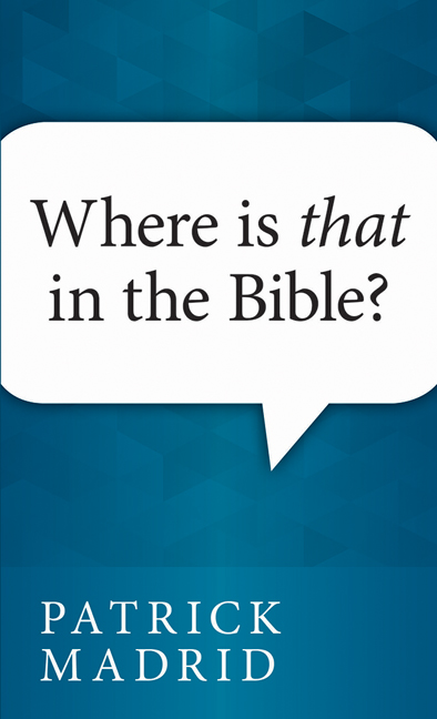 Where is THAT in the Bible?