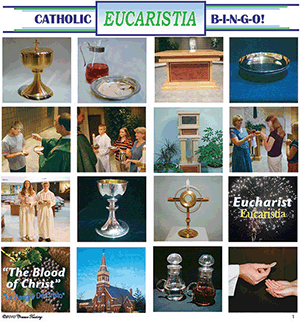 Bilingual Celebrating the Eucharist Bingo