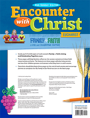 Encounter With Christ Eucharist Family + Faith Sessions 1-6 Pack