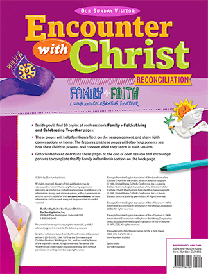 Encounter With Christ Reconciliation Family + Faith Sessions 1-6 Pack