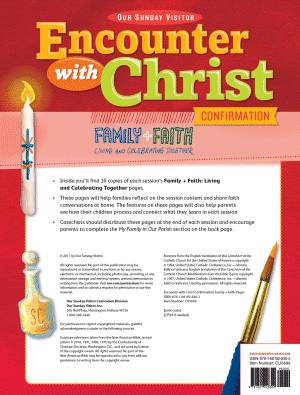 Encounter With Christ Confirmation Family + Faith Sessions 1-4 Pack