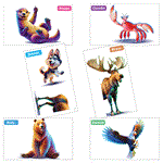True North Giant Bible Memory Buddy Poster Pack