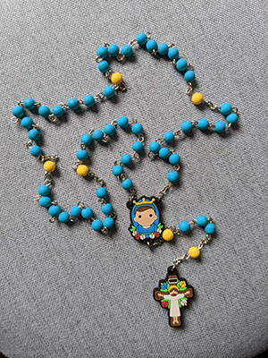 Tiny Saints-Soft Bead Rosary