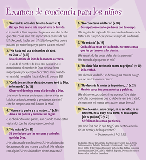 Child's Confession Resource, Spanish