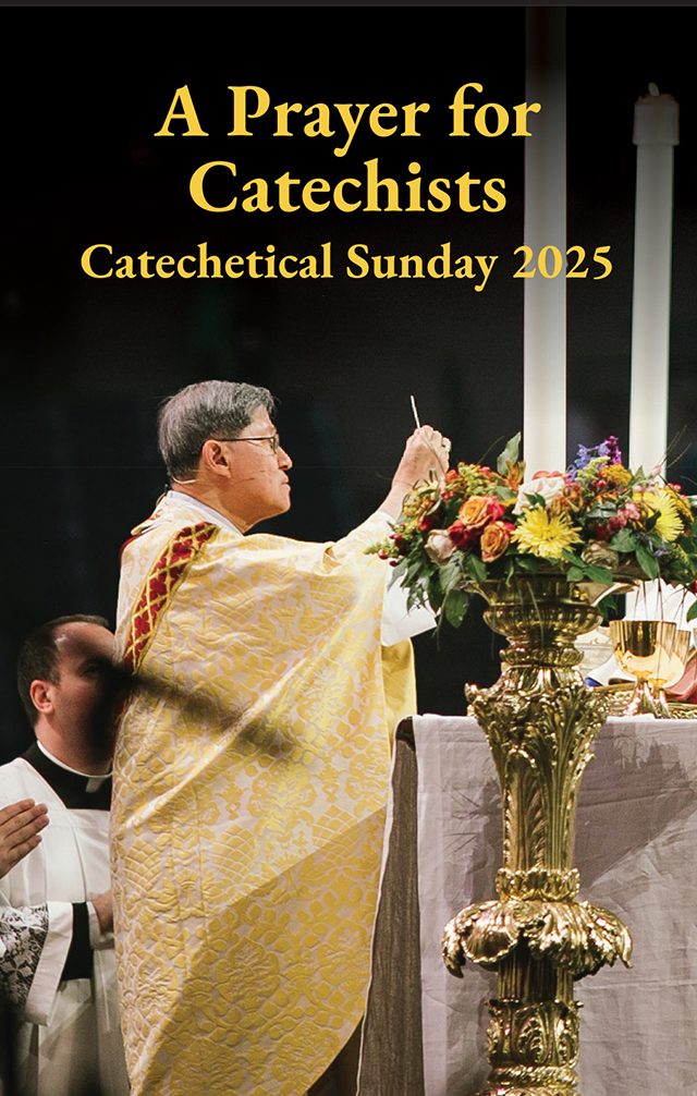 Catechetical Sunday 2025 Prayer Card, English