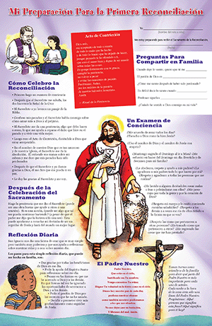First Reconciliation Family Poster, Spanish