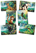Rainforest Falls: Bible Point Posters 
