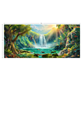 Rainforest Falls: Wall Hanging
