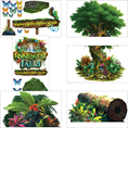 Rainforest Falls: Giant Decorating Poster Pack
