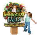 Rainforest Falls: Theme Display