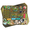 Rainforest Falls: Sticker Sheets (pkg of 10 sheets)