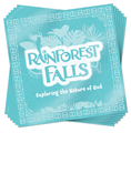 Rainforest Falls: Banduras Blue (pkg of 6)