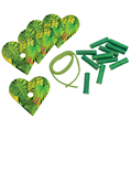 Rainforest Falls: Preschool Craft #4 Love-ly Vine Craft Kit (pkg. of 10)