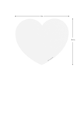 Rainforest Falls: Paper Hearts (pkg of 10)