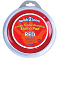 Rainforest Falls: Large Round Stamp Pad Red
