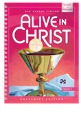 Alive In Christ Updated Grade 2 Catechist Edition