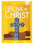 Alive In Christ Updated Grade 1 Teacher Edition