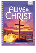 Alive In Christ Updated Grade 7 Teacher Edition
