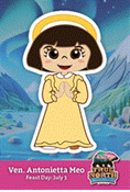 True North: Trusting Jesus in a Wild World Saint Card Day 2 Venerable Antonietta Meo