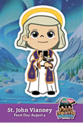 True North: Trusting Jesus in a Wild World Saint Card Day 5 Saint John Vianney
