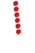 True North: Trusting Jesus in a Wild World Sad Face Stickers