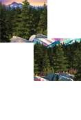 True North: Trusting Jesus in a Wild World Northern Wilderness Fabric Wall Hanging Extension Set