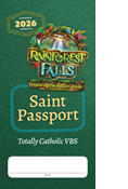 Rainforest Falls: Saints Passport Booklet