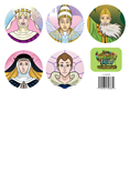 Rainforest Falls: Saints Sticker Sheet