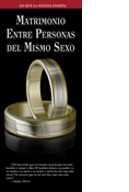 What the Church Teaches: Same-Sex Marriage, Spanish