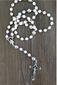 White Elegance Rosary