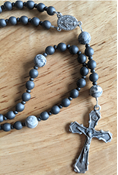 Gray Stone Rosary